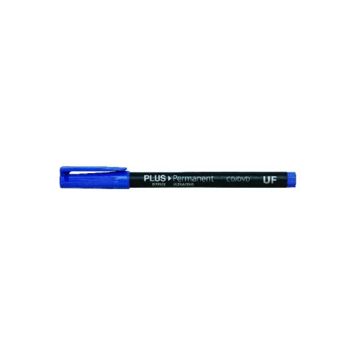 Rotulador Permanente Plus "UF" Azul - Plus Office