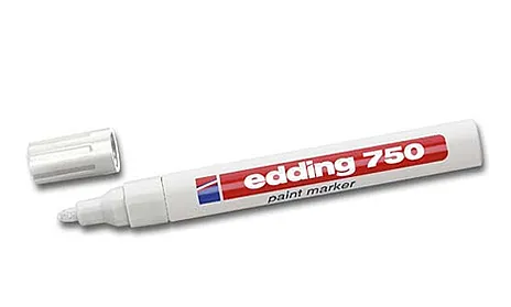 Rotulador Permanente Edding 750 Blanco - Edding
