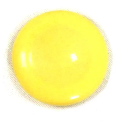 Imán Amarillo Redondo 38mm Para Pizarras Magnéticas