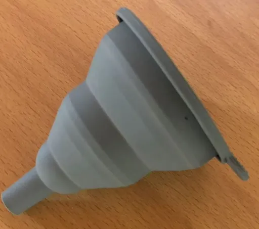 Embudo de Silicona Gris 9,5x8,5x3,5 cm - Andrea House