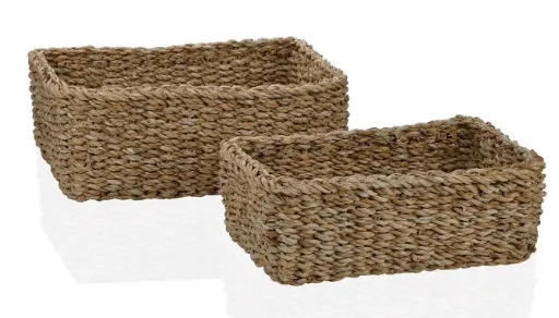 Set de 2 Cestas de Algas Marinas – Andrea House