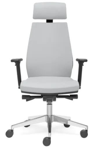 Silla de Oficina Ejecutiva Modern Con Reposacabezas Giratoria