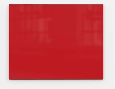 Lintex - Pizarra Magnética Vidrio 100x125 cm Rojo a Mood Wall Blanco