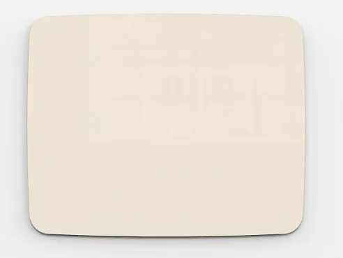 Lintex - Pizarra Magnética de Vidrio 100x125 cm Mood Flow Wall Blanco