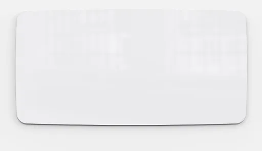 Lintex - Pizarra Blanca Magnética de Vidrio 100x200 cm Mood Flow Wall
