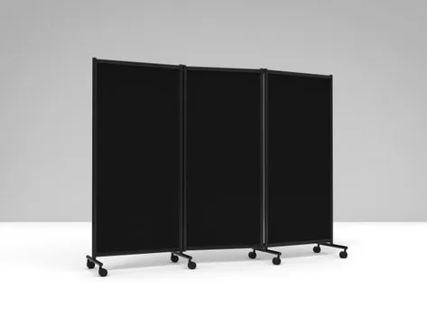 Biombo Negro 2280x1705 mm One Screen - Lintex