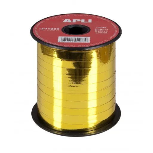 Cinta de Regalo Dorada Apli – 7mm x 250m