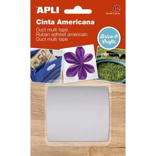 Cinta Adhesiva Americana 2500 x 50 mm – Apli