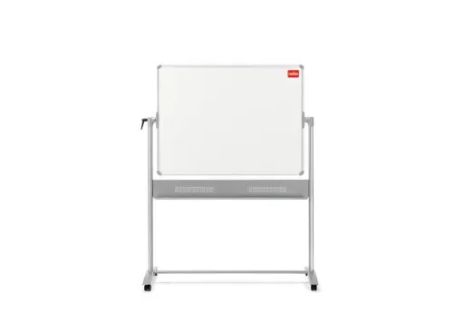 Nobo - Pizarra Blanca Magnética Giratoria 120x150cm