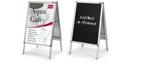 Nobo - Pizarra Caballete Doble Cara 720x1190mm