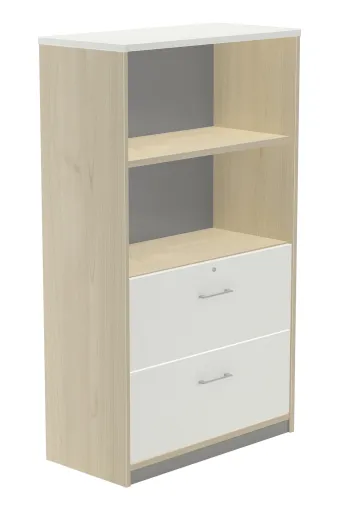 Armario de Oficina Con Puertas 900x450x1560mm - Rocada