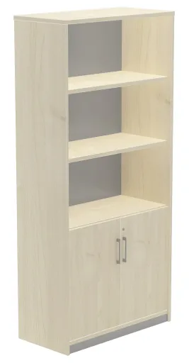 Armario de Oficina Con Puertas y Estantes 900x450x1950mm - Rocada