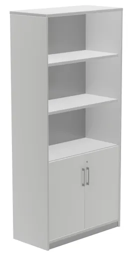 Armario de Oficina Con Puertas y Estantes 900x450x1950mm - Rocada
