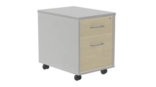 Cajonera 600x430x580 mm 2 Cajones Gris - Rocada