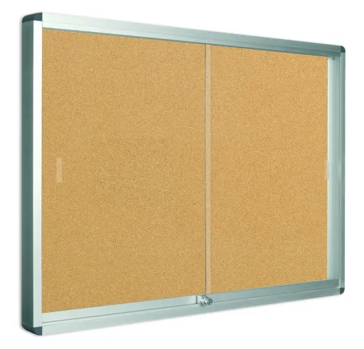 Vitrina Interior Corcho Exhibit 967x706x75mm - Bi Office