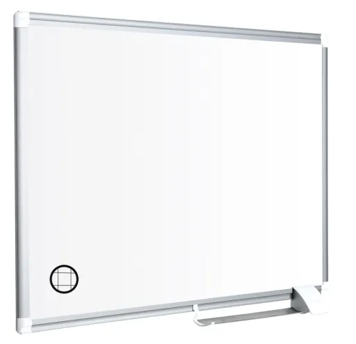Pizarra Blanca Bi-Office - Cuadriculada de Acero Vitrificado 90x120 cm