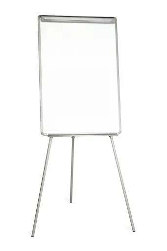 Pizarra Blanca Trípode Lamitex Gris 700x100cm Flip Chart Earth-it (Caballete/Conferencia) - Bi Office