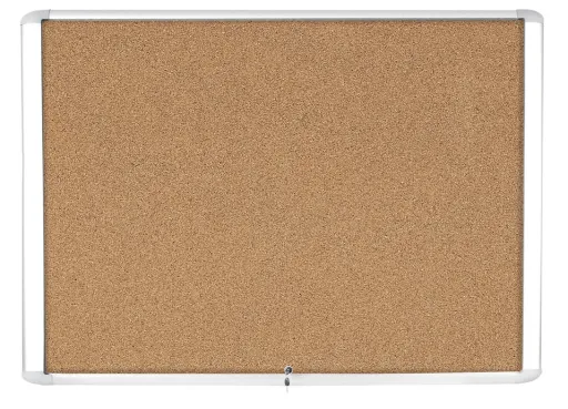 Vitrina Interior 760x673 mm Corcho Articulada en la Parte Superior - Bi-Office