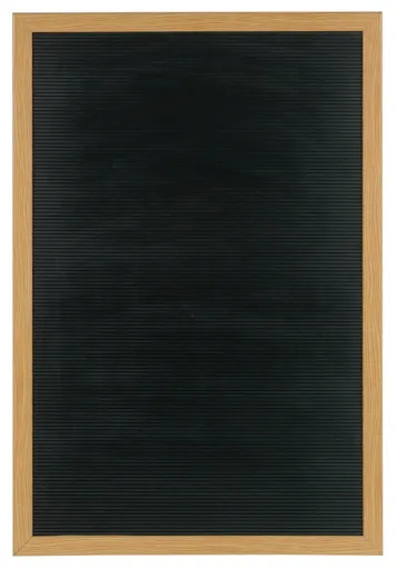Bi Office - Pizarra Para Letras Con Marco de Madera 60x90 cm
