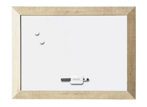 Pizarra Blanca Magnética Bi-Office Kamashi Bianco 45x60 cm