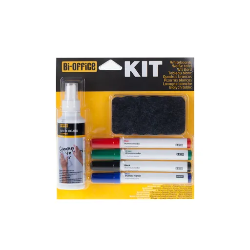 Kit Para Pizarra Blanca Magnética y No Magnética – Bi-Office