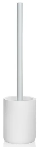 Escobillero Andrea House Polipropileno Blanco Mate Ø9,5x40,5cm Moderno