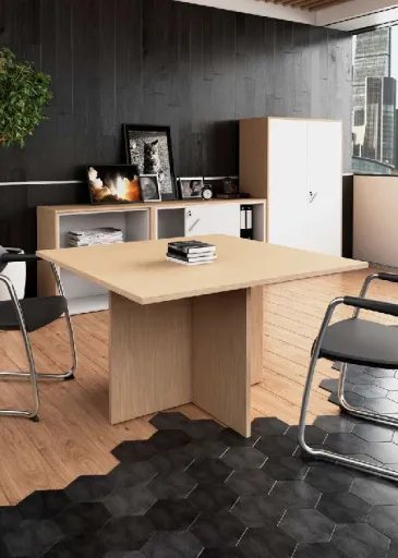 Mesa de Reunión 1000x1000x740mm – Taxus
