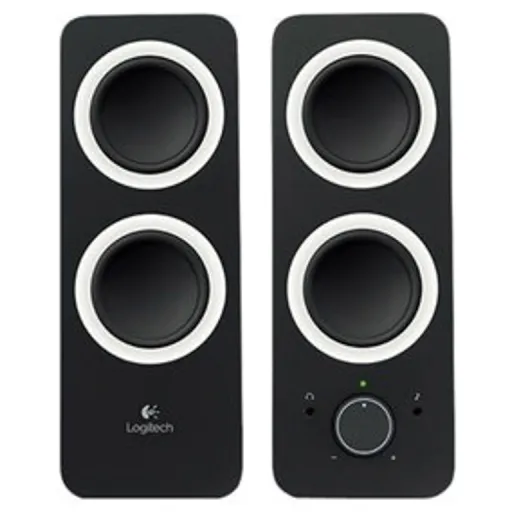 Los Altavoces Logitech Z-200 Negro Son un Sistema de Audio 2.0 Estéreo