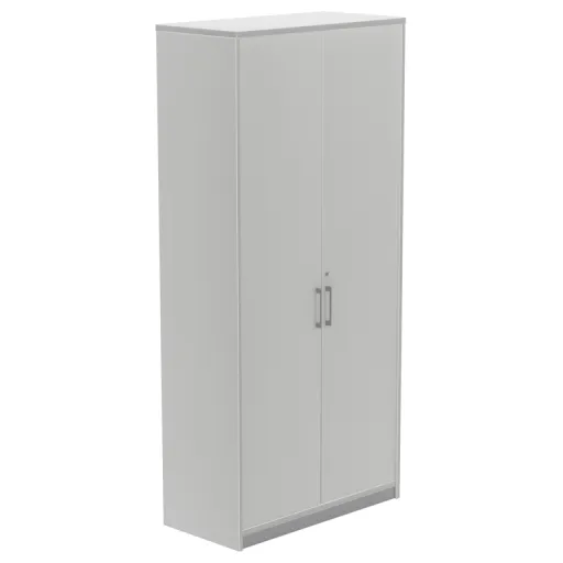 Armario Alto Con Puerta 1950x900x450 mm Aluminio Gris Rocada