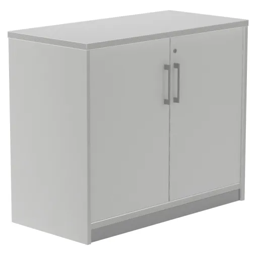 Armario Bajo Con Puerta 780x900x450 mm Aluminio Gris Rocada