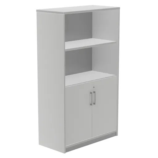 Armario Mixto 154x90x45 cm Aluminio Gris - Rocada