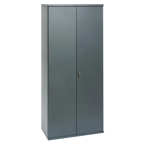 Armario Alto Con Puertas Batientes 800x410x1980 mm Gris - Pierre Henry