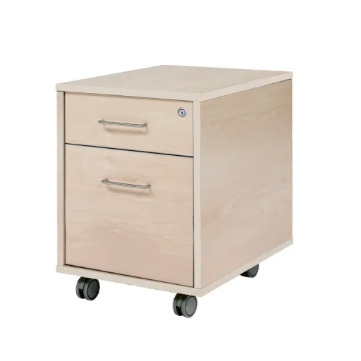 Cajonera 60x43x58 cm Haya y Blanco - Rocada