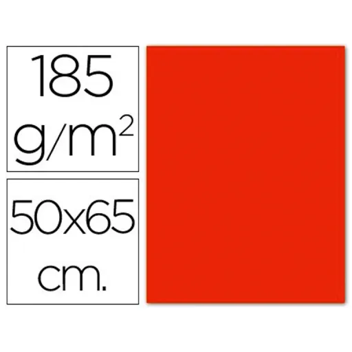 Cartulina Guarro 50x65 185G Coral - Guarro