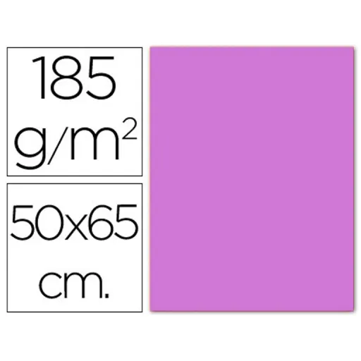 Cartulina Guarro 50x65 185G Malva - Guarro