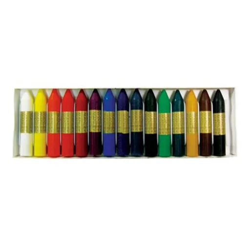 Lápices de Cera 15 Colores - Manley