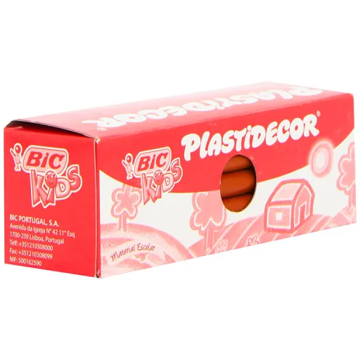 Lápices de Cera Marrón 25 Un. - Plastidecor BIC