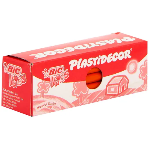 Lápices de Cera Naranja 25 Un. - Plastidecor BIC