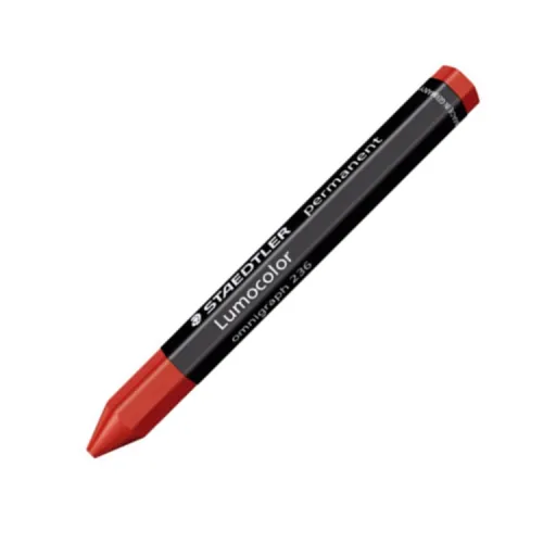 Lápiz de Cera Rojo Omnigraph - Staedtler