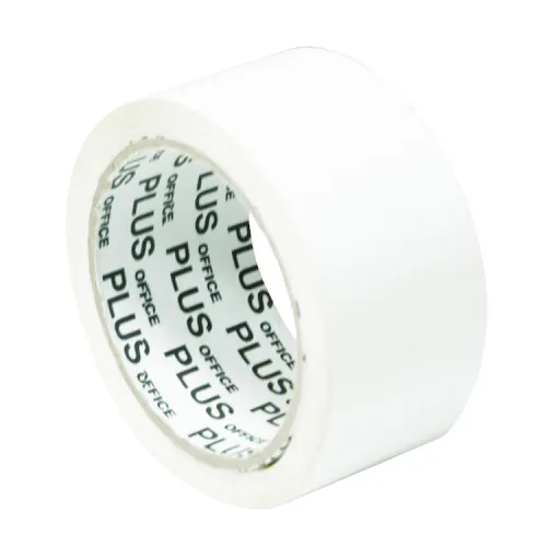Cinta Adhesiva de Embalaje Blanca 50mm x 60m – Plus