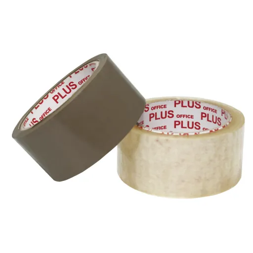 Precinto de Embalaje Plus 50mm x 66m Transparente Sin Ruido - Cinta Adhesiva