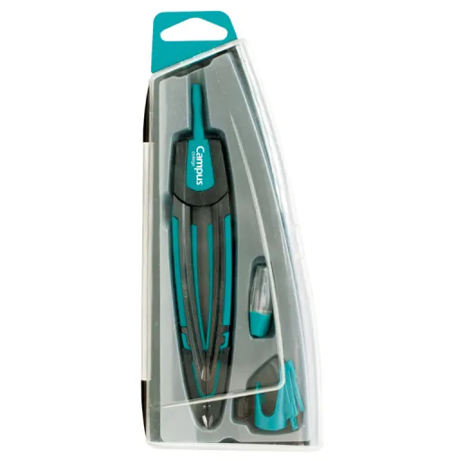 Compás Colegio BK-500 17 cm Azul Claro – Campus