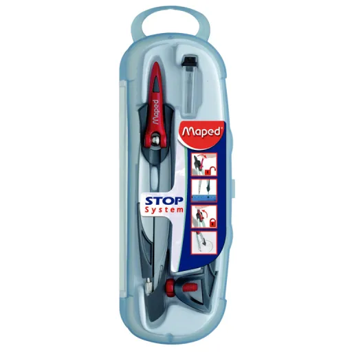 Compás Maped StopSystem 14 cm 10 Unidades – Maped