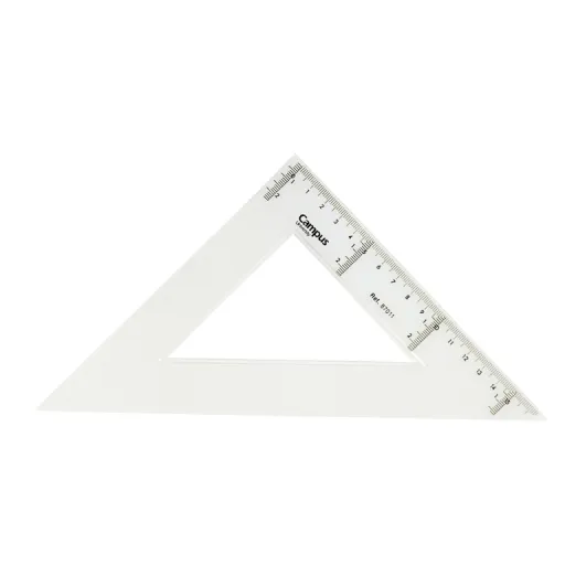 Escuadra Plástica 25 cm – Campus