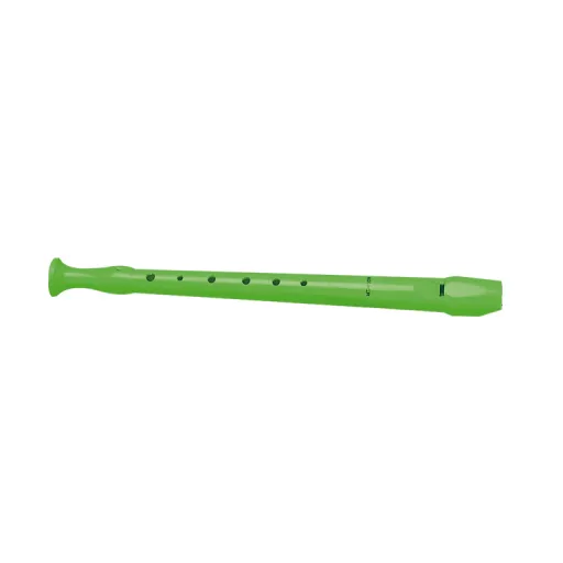 Flauta Dulce de Plástico Verde Claro – Hohner