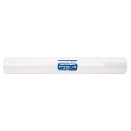Rollo Forra Libros 0,50x20m Transparente Removible – Makro Paper