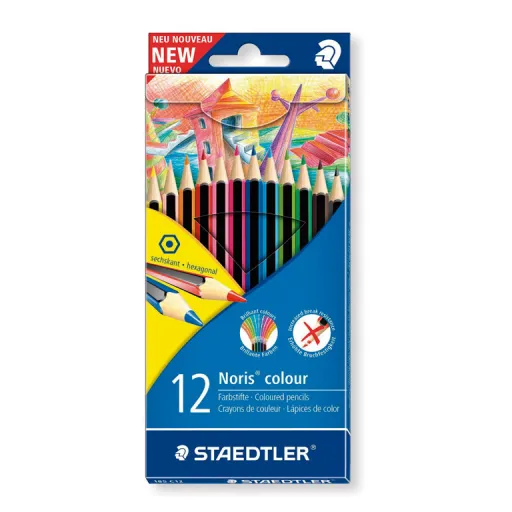 Lápices de Colores 12 Colores - Staedtler Noris