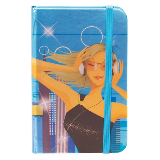 Cuaderno A6 Con Goma 80 Hojas 80GR Rayado Girl – Campus