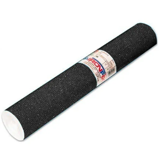 Papel Adhesivo Aironfix Terciopelo 0,45x10m Negro