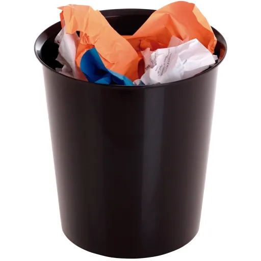 Papelera Archivo 2000 Ecogreen Basic – 18L – Negro
